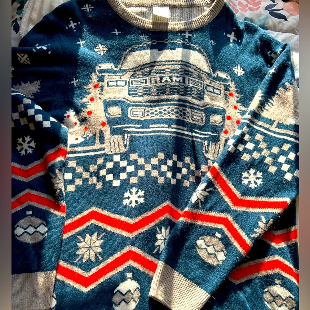 Ram trucks Branded Christmas Sweater